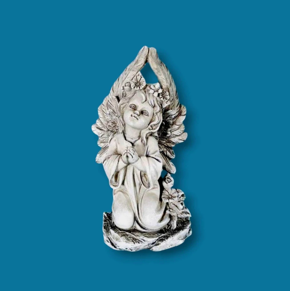 Silikonová forma - Anděl se vztyčenými křídly