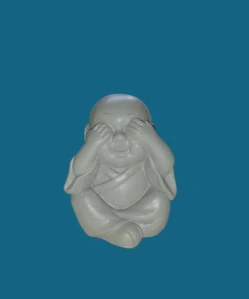 Silikonová forma - Buddha - NEVIDÍM - Sada č.2