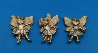 Silikonová forma - Mini víly - 3 ks - Cena je uvedena za komplet