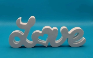 Silikonová forma - Nápis LOVE č.1