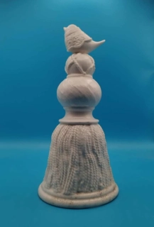 Silikonová forma - Ptáček na ozdobném sloupu