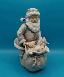 Silikonová forma - Santa s pytlem hraček