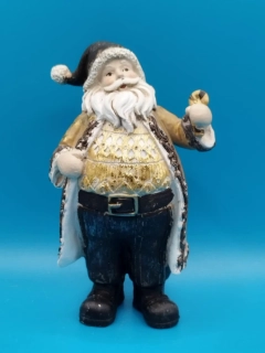 Silikonová forma - Santa držící hůlku