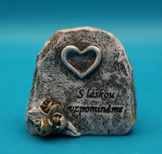 Silikonová forma - Smuteční kámen