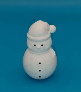 Silikonová forma - Sněhulák v kulichu