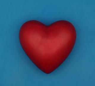 Silikonová forma - Srdce červené