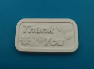 Silikonová forma - Medailonek "Thank You"