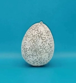 Silikonová forma - Vejce zdobené - 6 cm