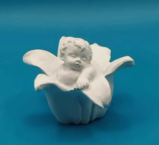 Silikonová forma - Miminko v květu tulipánu