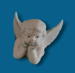 Silikonová forma - Andílek na kónickou svíčku č.2