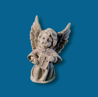 Silikonová forma - Andílek držící bibli