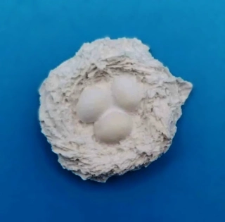 Silikonová forma - Hnízdo s vejci - 4,2 cm
